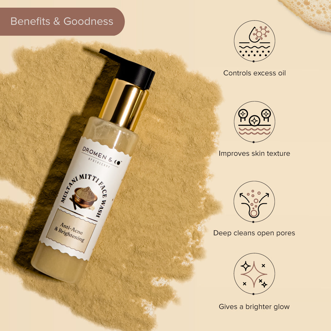 Dromen & Co Multani Mitti Facewash