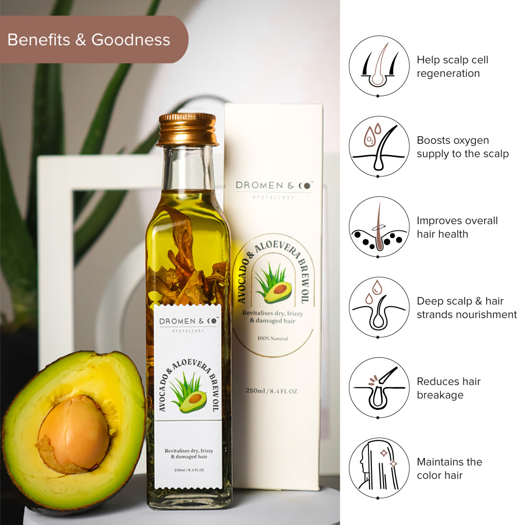 Dromen & Co Avocado & Aloevera Brew Oil