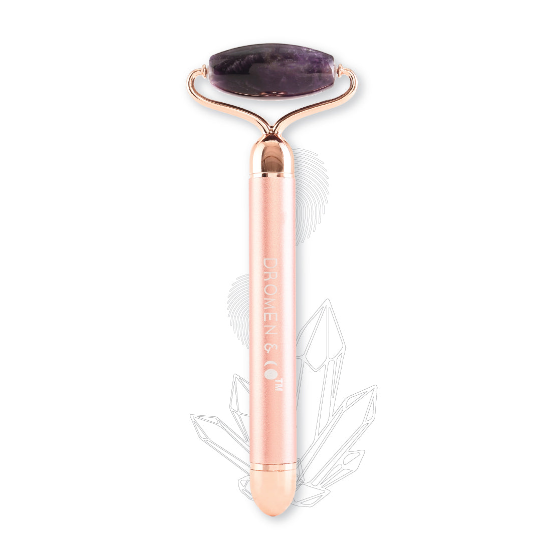 Dromen & Co Amethyst Electric Facial Roller