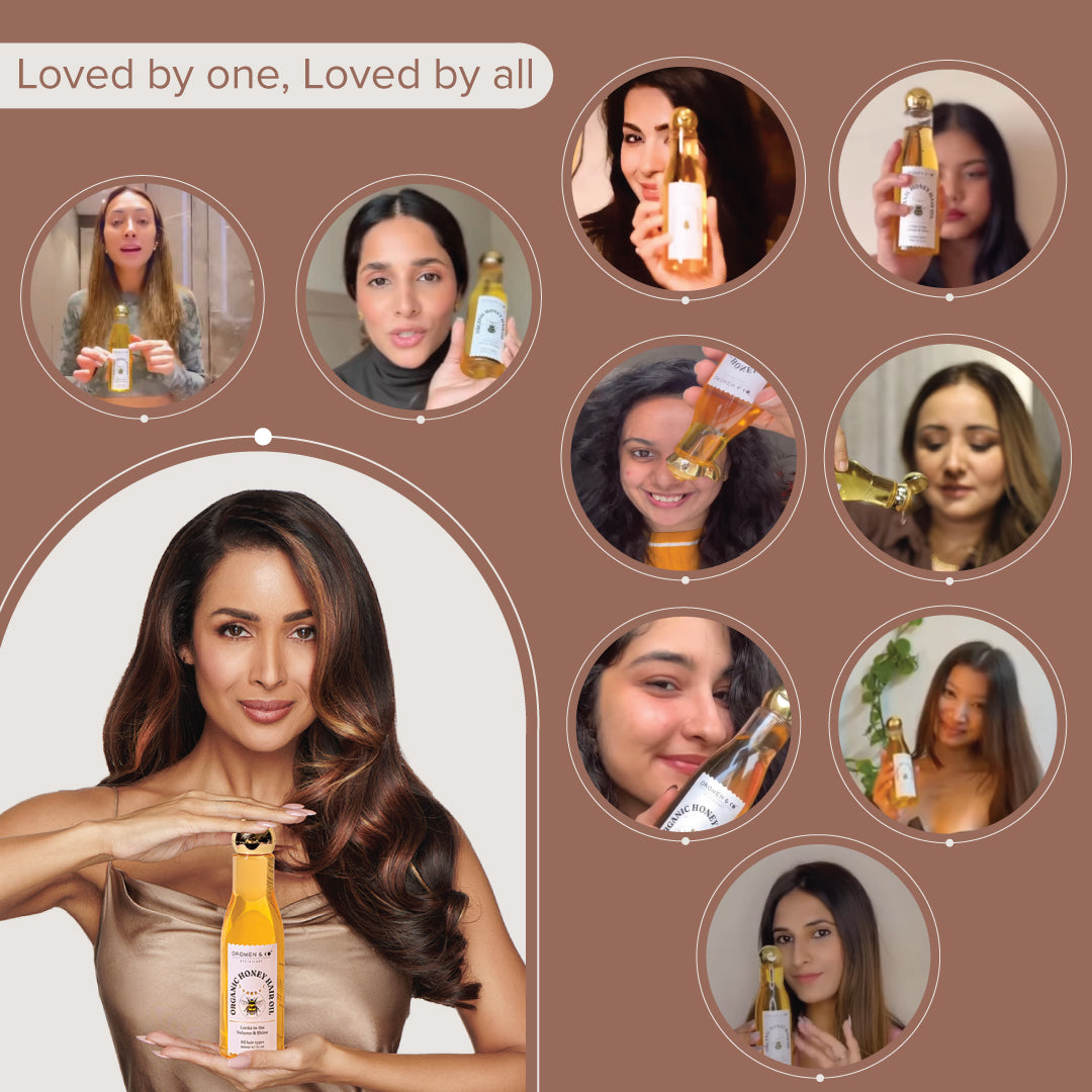 Dromen & Co Organic Honey Hair Oil