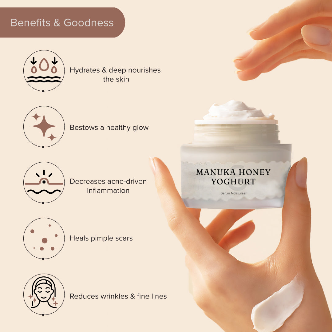 Dromen & Co Manuka Honey & Yoghurt Serum Moisturiser