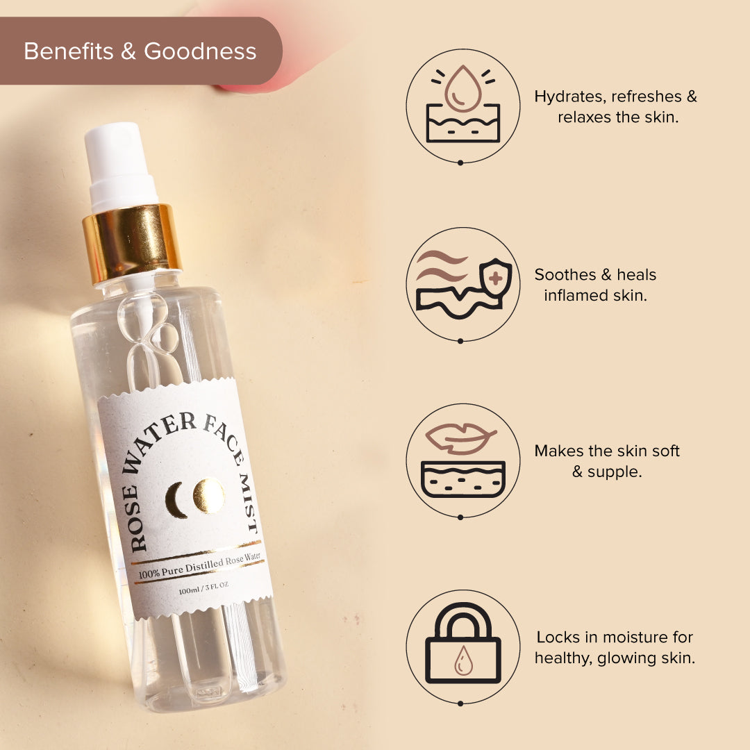 Dromen & Co Pure Rose Water Face Mist