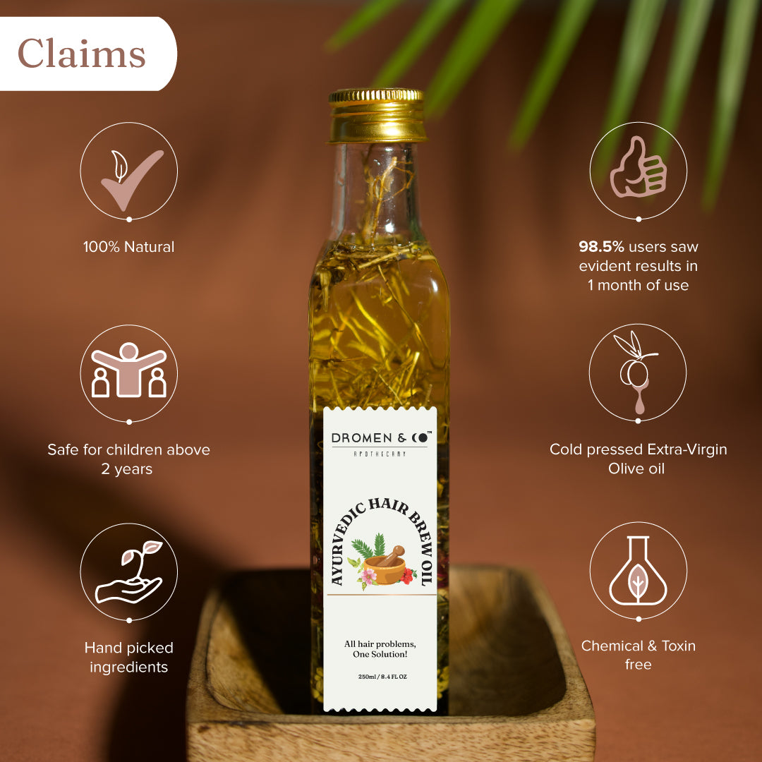 Ayurvedic Hair Brew Oil